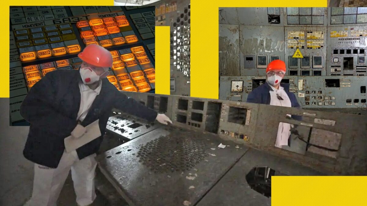 Imagine Stire Imagini noi de la Cernobîl! La 40 de ani de la dezastru, panourile de control încă mai luminează | 2review.ro