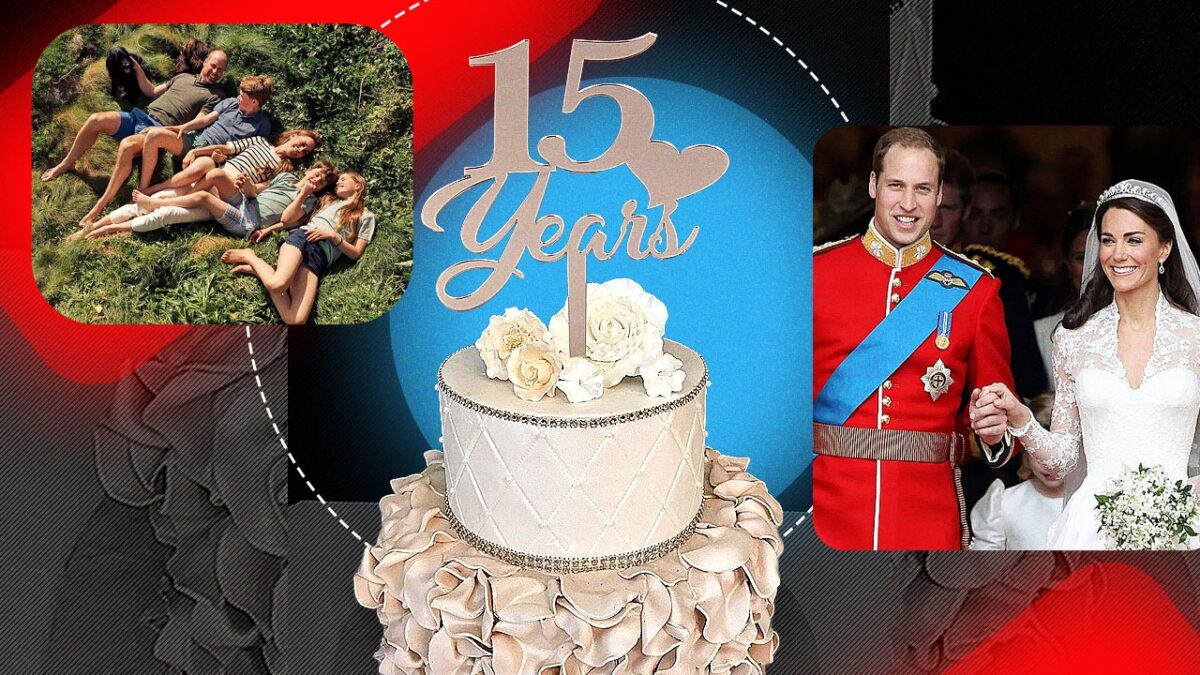 Imagine Stire Cuplul princiar marchează 15 ani de căsnicie. Fotografia care a emoționat lumea: William și Kate, alături de copii | 2review.ro