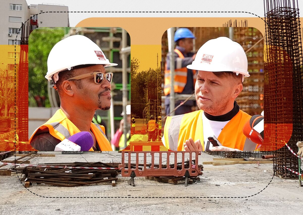 Imagine Stire Codin Maticiuc, alături de actorul premiat la Oscar! Cuba Gooding Jr., pe șantierul clinicii de 16 milioane de euro din Capitală | 2review.ro