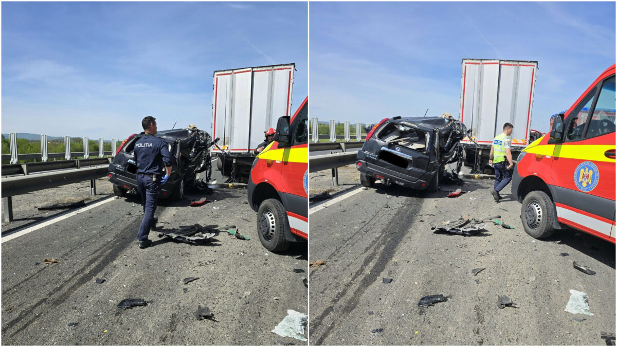 Imagine Stire Accident grav pe autostrada A1! A fost solicitată intervenția elicopterului SMURD, iar traficul este blocat | 2review.ro