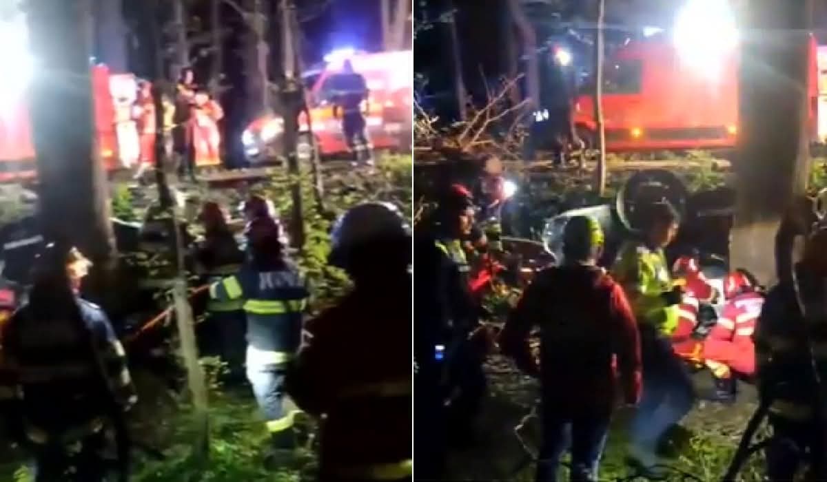 Imagine Stire Tragedie în Snagov. Doi tineri au murit de Paște, după ce mașina în care se aflau a gonit cu 140km la oră | 2review.ro