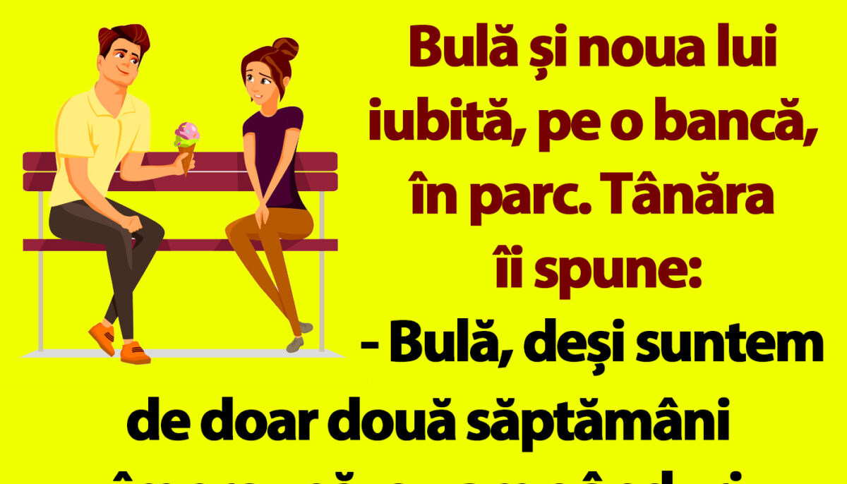 Imagine Stire BANC | Bulă și noua lui iubită, pe o bancă, în parc | 2review.ro