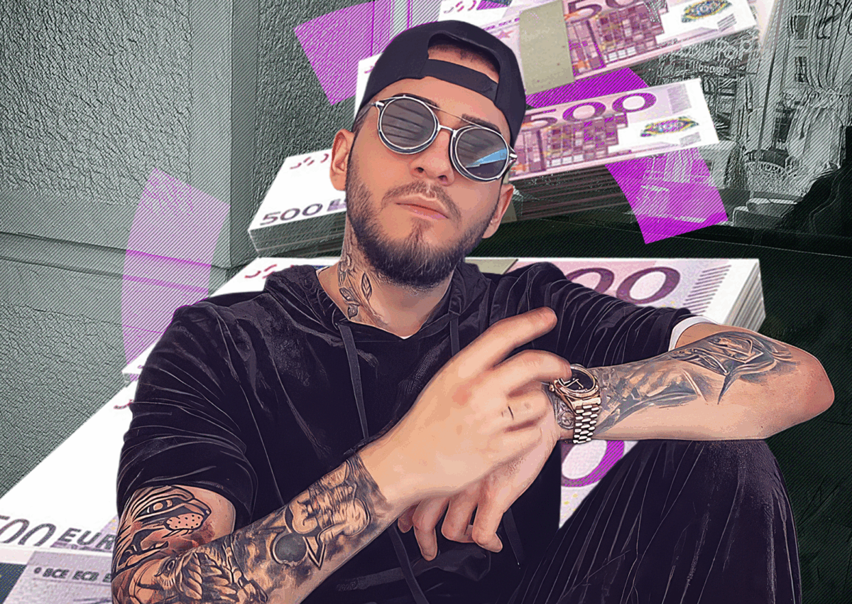 Poza pentru articolul Fulgy a încasat 100.000 € într-o singură lună din TikTok. Fiul Clejanilor a transformat live-urile scandaloase într-o afacere