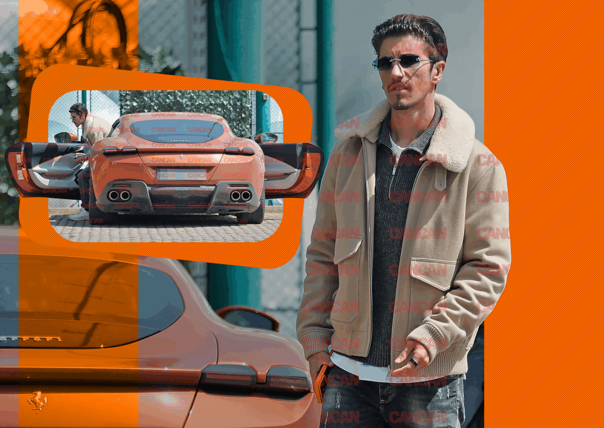 Imagine Stire Sebastian Dobrincu a coborât dintr-un Ferrari de top, dar toți s-au uitat în dreapta! Cu cine a fost surprins milionarul | 2review.ro