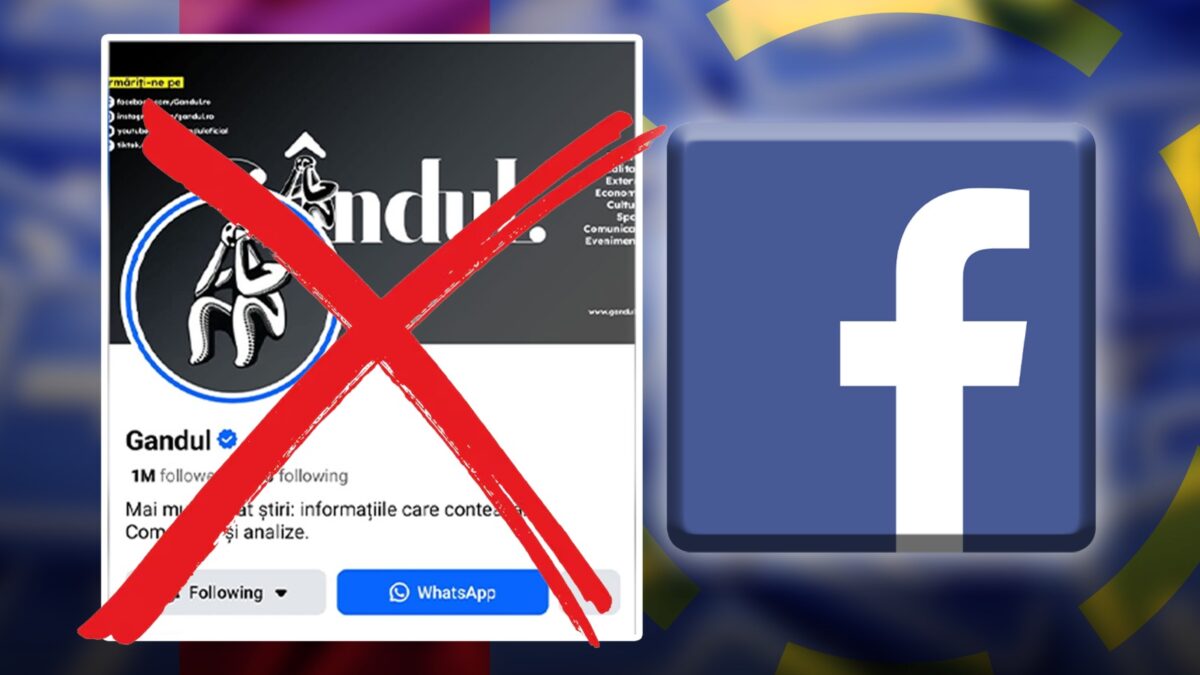 Imagine Stire Asalt asupra publicației independente Gândul. Facebook a închis pagina ziarului cu 1 milion de urmăritori și refuză să o redeschidă | 2review.ro