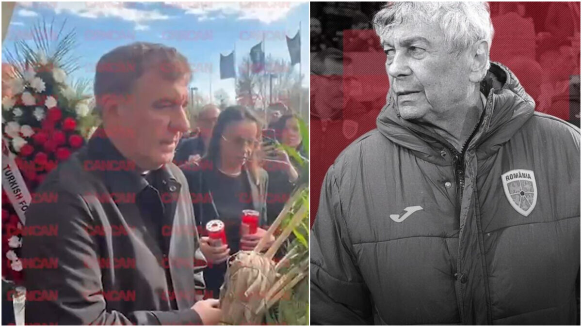 Imagine Stire Ce mesaj a scris Gică Hagi pe coroana funerară depusă la căpătâiul lui Mircea Lucescu | 2review.ro