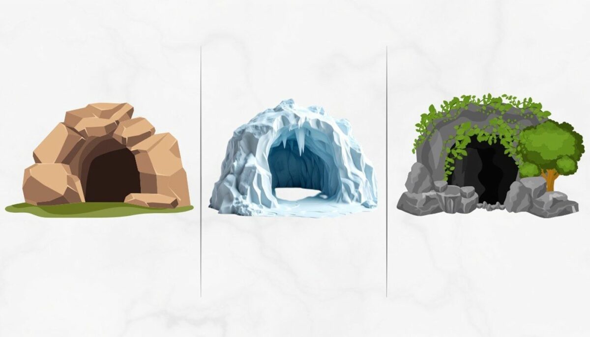 Imagine Stire Test de personalitate | Alege una dintre cele 3 peșteri din imagine și vei afla care e cea mai ascunsă frică a ta | 2review.ro