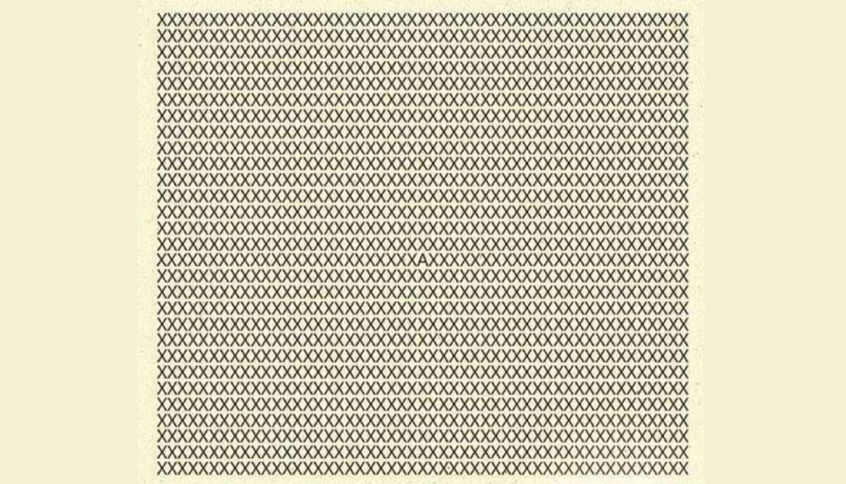 Imagine Stire Test de perspicacitate | Identificați singura literă diferită de X! | 2review.ro