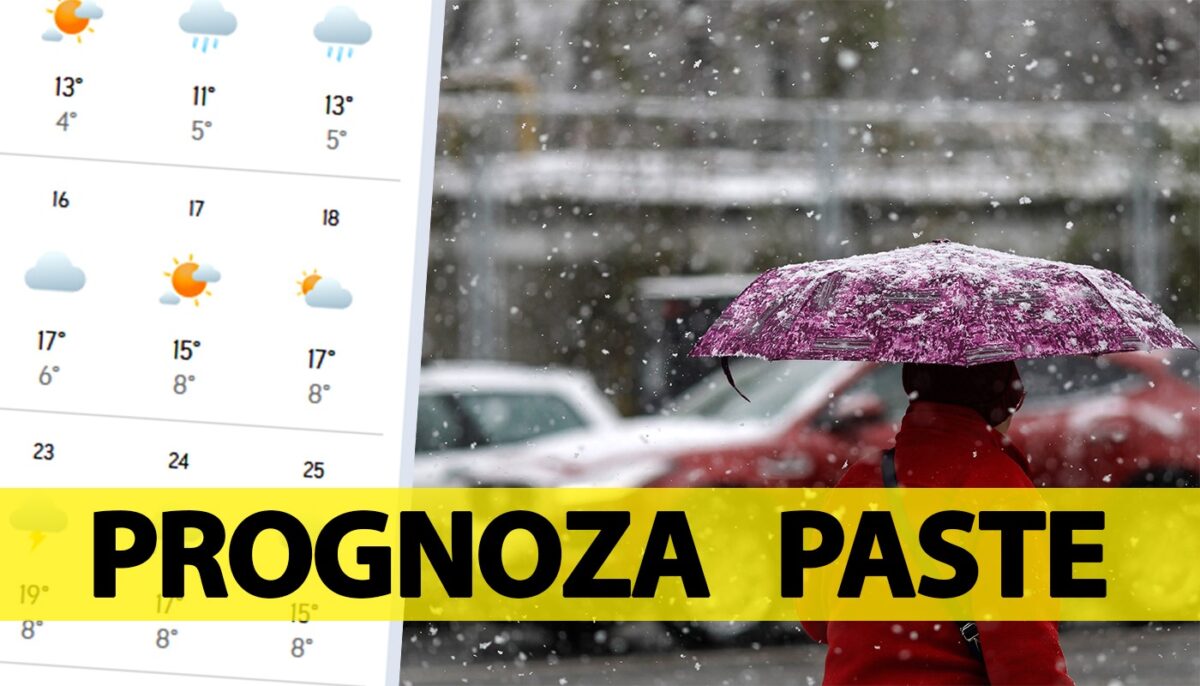 Imagine Stire Prognoză Paște 2026 | Meteorologii Accuweather anunță surprize de proporții în București și în celelalte orașe din România | 2review.ro