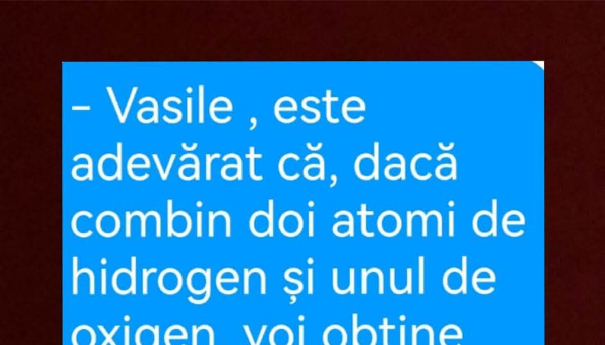 Imagine Stire BANCUL ZILEI | Vasile și atomii de hidrogen | 2review.ro