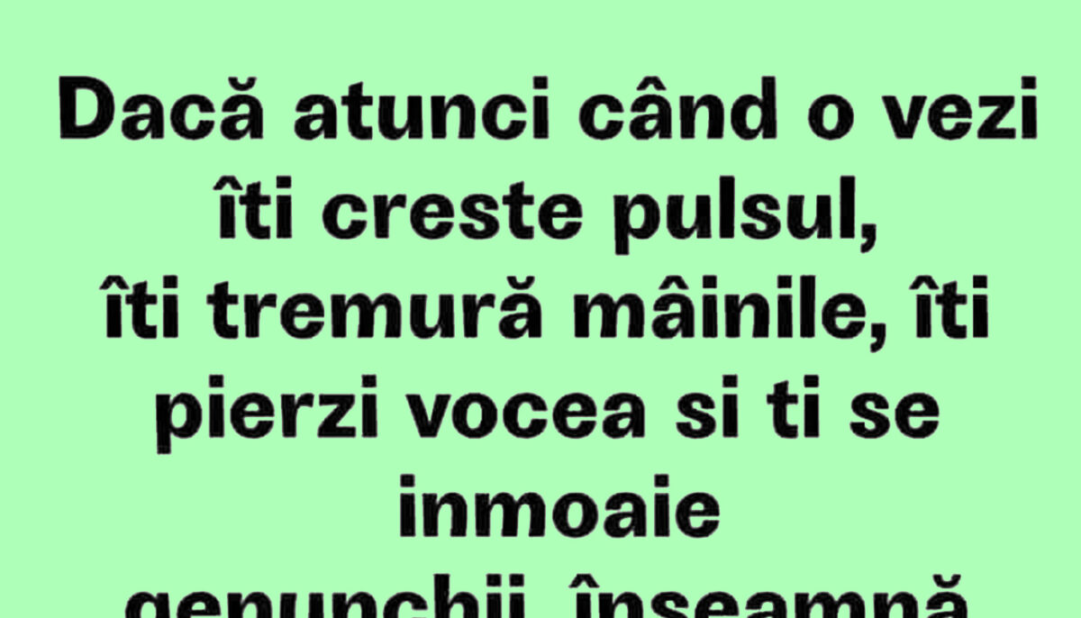 Imagine Stire BANCUL ZILEI | Dacă atunci când o vezi îți crește pulsul | 2review.ro