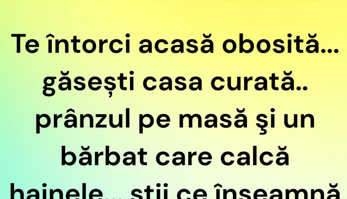 Imagine Stire Bancul de weekend | Te întorci acasă obosită… | 2review.ro