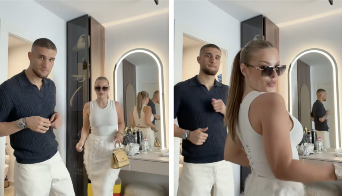 Imagine Stire Daniel Bîrligea și iubita lui au incendiat TikTok-ul! Clipul care a atras toate privirile | 2review.ro