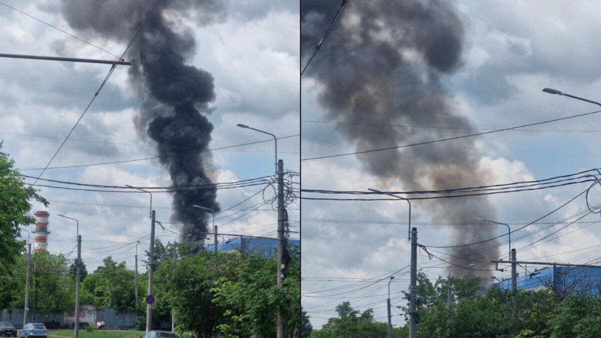Imagine Stire Încă un incendiu puternic la CET Vest din Capitală. Locuitorii sunt în alertă | 2review.ro