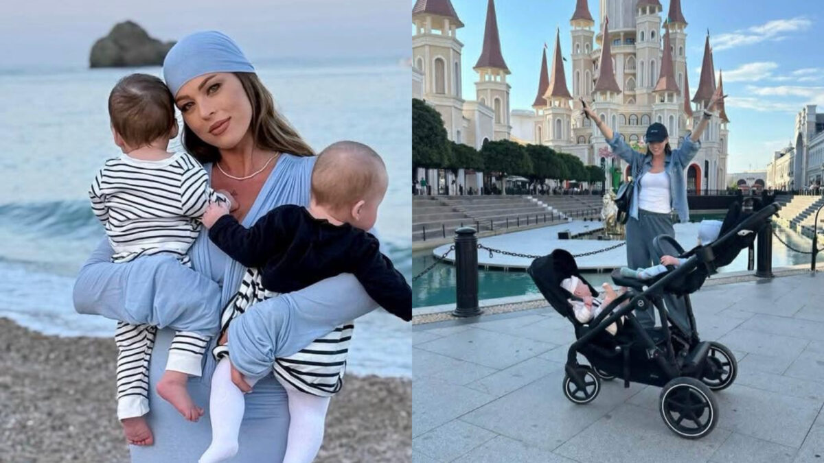 Imagine Stire Roxana Nemeș nu se uită la bani. Și-a dus gemenii într-o vacanță de lux | 2review.ro