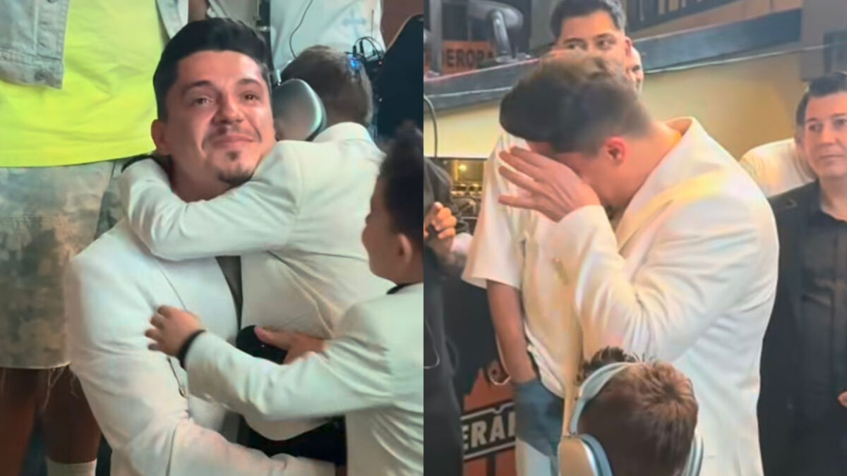 Imagine Stire Surpriza pe care Bogdan de la Ploiești nu o va uita curând. Thiago și Franco i-au cântat o piesă iar manelistul a început să plângă pe scenă | 2review.ro