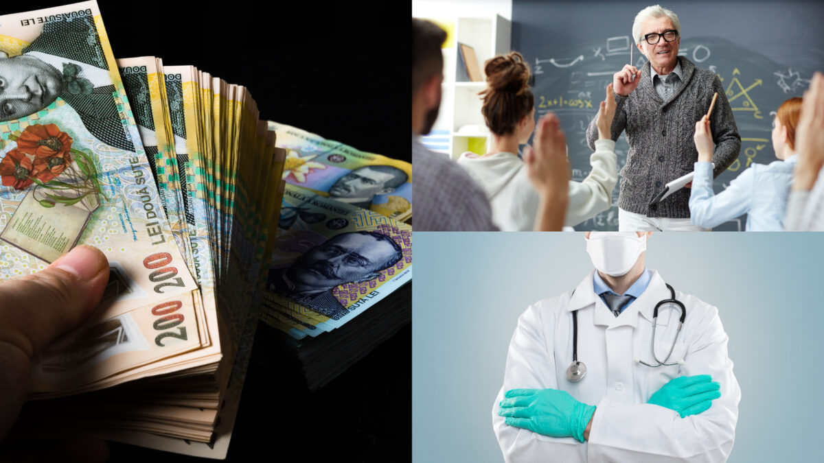 Imagine Stire Salarii schimbate pentru bugetari. Cât vor încasa profesorii, medicii, polițiștii și militarii | 2review.ro