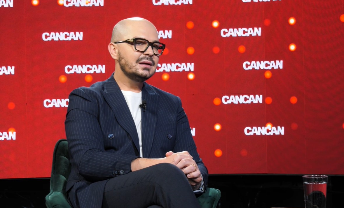 Paharul cu apă al lui Andrei Diaconu s-a înnegrit în timpul interviului