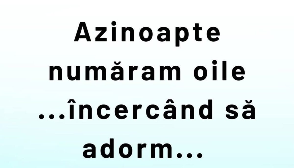 Imagine Stire BANC | De ce se numără oile noaptea | 2review.ro