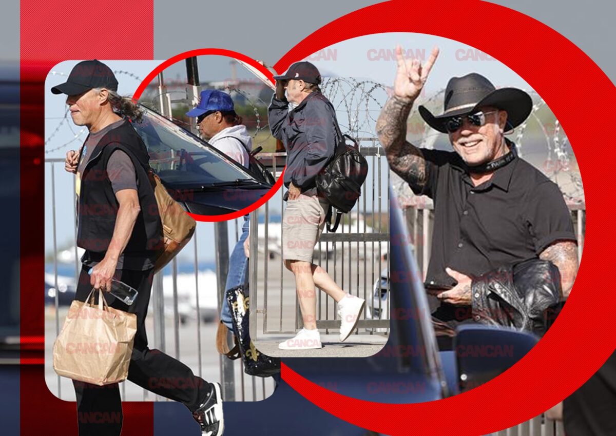 Imagine Stire Primele imagini cu membrii trupei Metallica înainte de show-ul uriaș de pe Arena Națională. „Zeii rock-ului” au aterizat la București cu două avioane private | 2review.ro