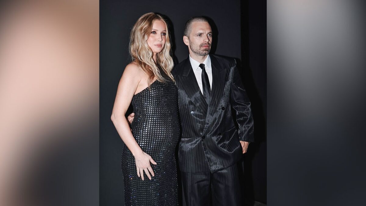 Imagine Stire Sebastian Stan și iubita lui au atras toate privirile la Cannes. Annabelle Wallis și-a afișat pentru prima dată burtica de gravidă pe covorul roșu | 2review.ro