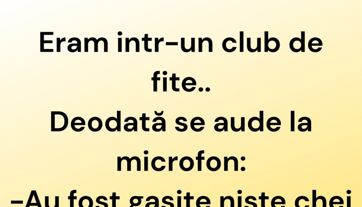 Imagine Stire Bancul sfârșitului de săptămână | Eram într-un club de fițe | 2review.ro