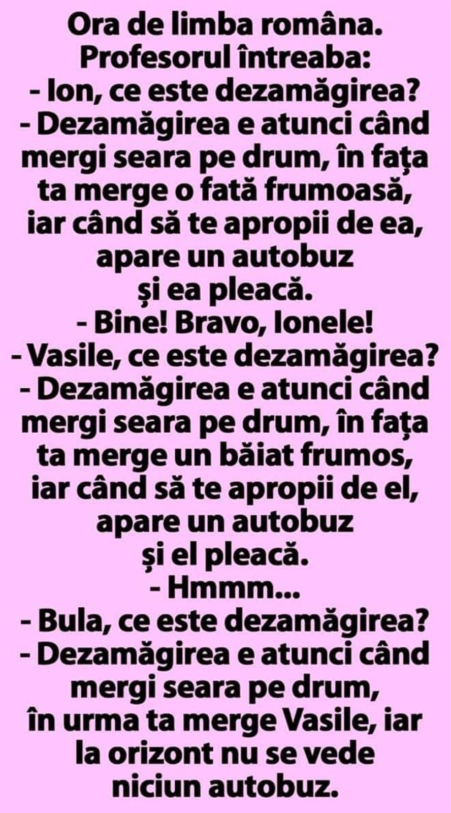 BANC | Bulă și definiția dezamăgirii