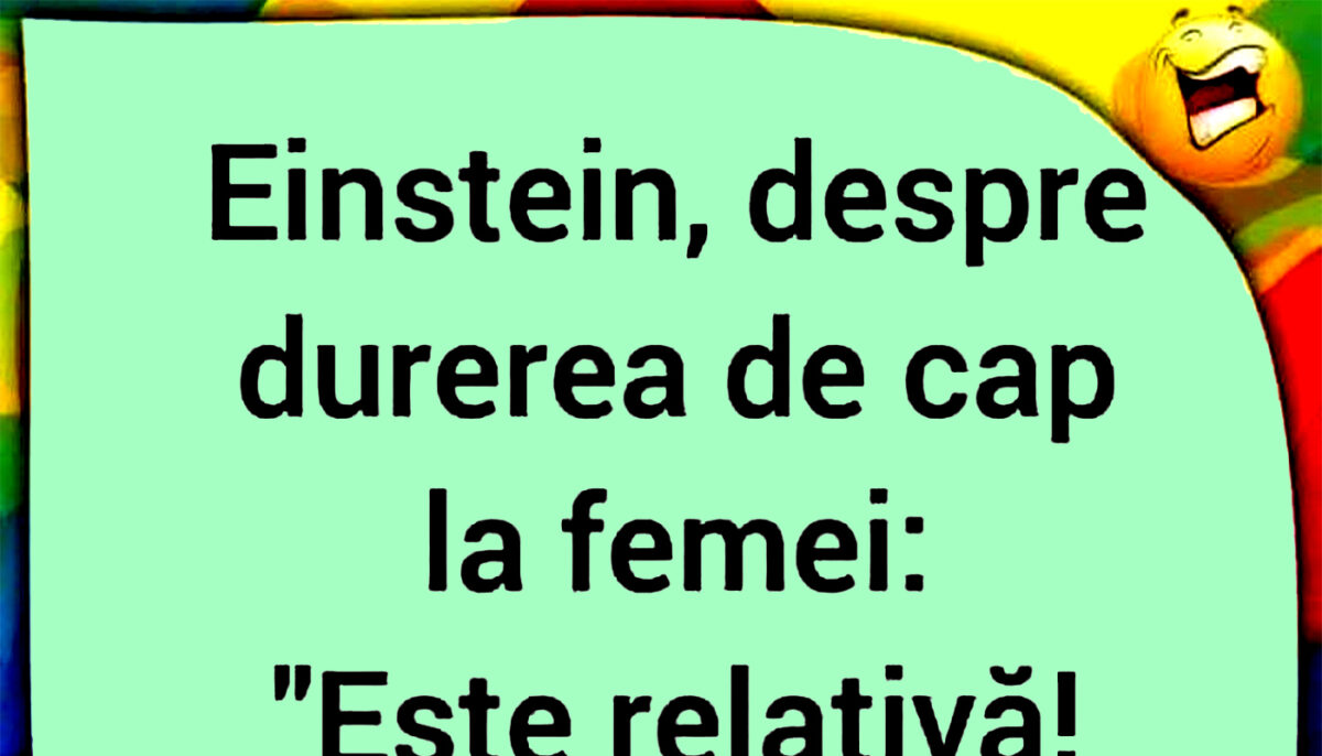 Imagine Stire BANC | Albert Einstein, despre durerea de cap la femei | 2review.ro