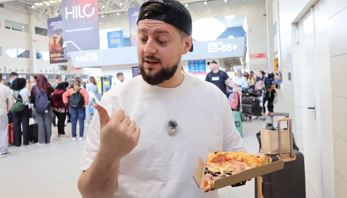 Cât a plătit acest român pentru o singură felie de pizza, în Aeroportul Otopeni: „Dacă luam una întreagă, se ducea bugetul de concediu”