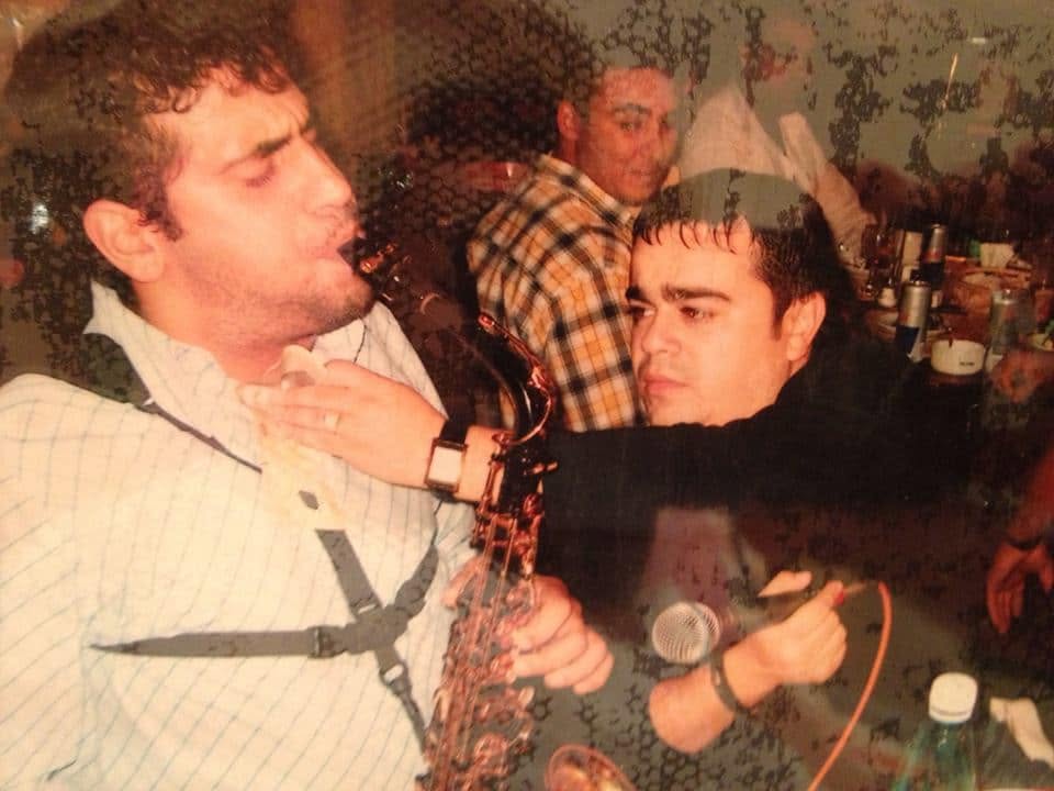 Marius Selciuc alături de Adrian Minune la o celebră cântare