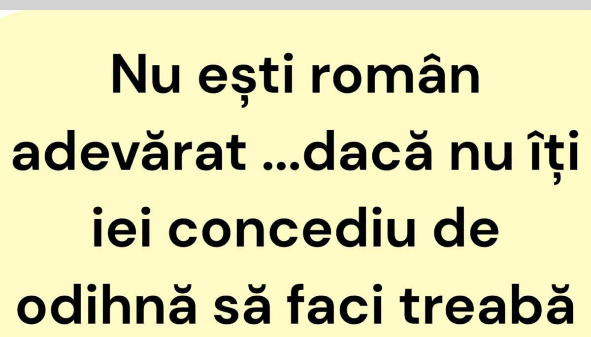 BANCUL ZILEI | Românii și concediile