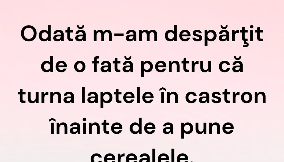 BANCUL ZILEI | Motiv matinal de despărțire