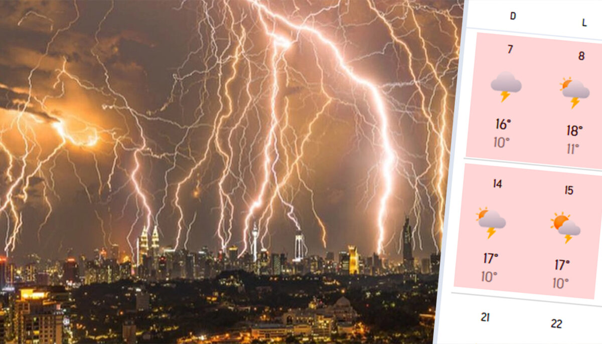 Meteorologii Accuweather anunță 9 zile consecutive de furtuni electrice in România. Care sunt orașele afectate