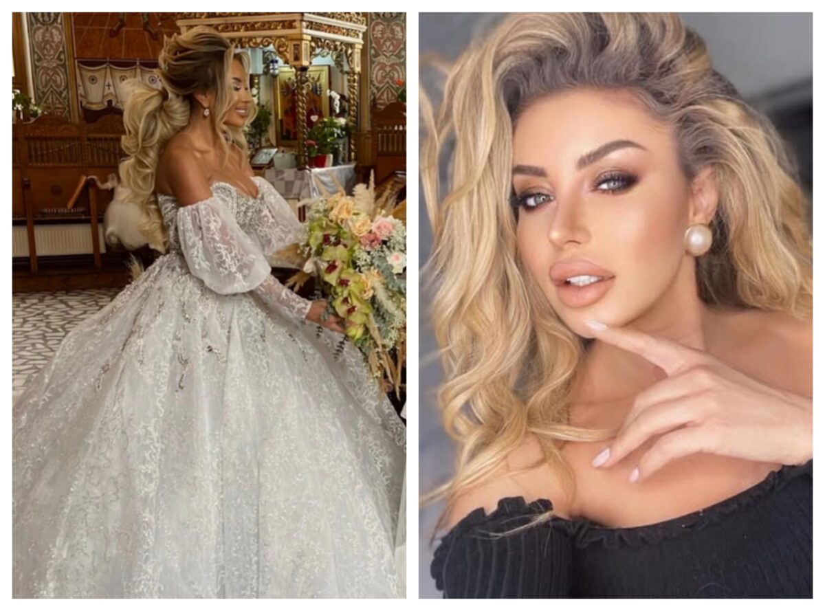 Roxana Vaşniuc își donează rochia de mireasă după divorț. Vedeta a făcut anunțul