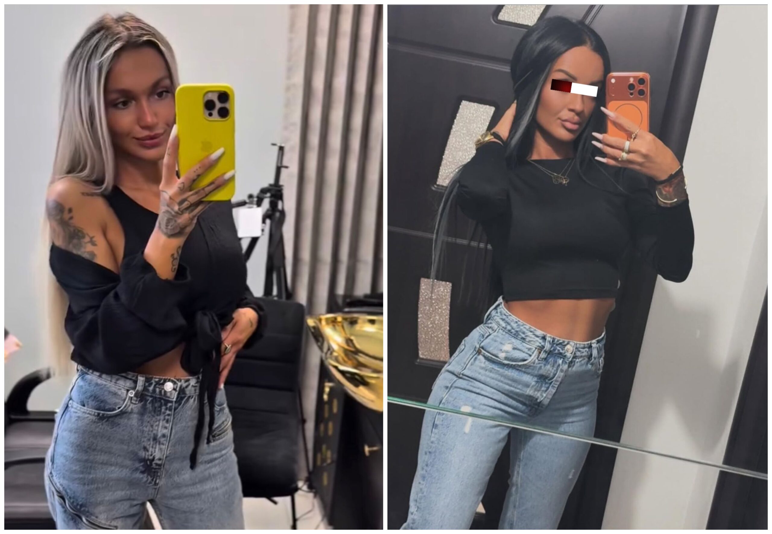 Ella Visan și sosia ei, Nicolle
