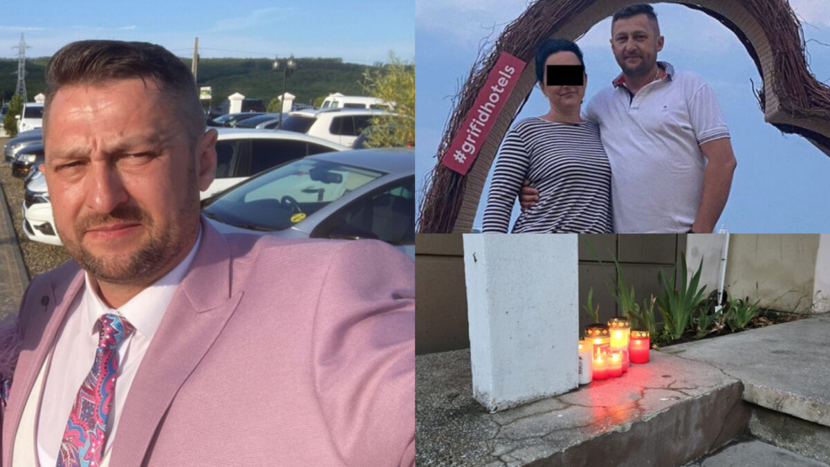 Filmul tragediei din Piatra Neamț. Gestul soției polițistului i-a întristat pe toți. „Criminalul se uita spre mama lui, cum plânge la capul tatălui”