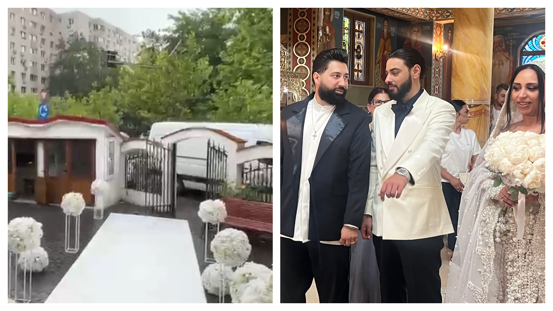 Nunta lui Dani Stoian: detalii și ținute spectaculoase