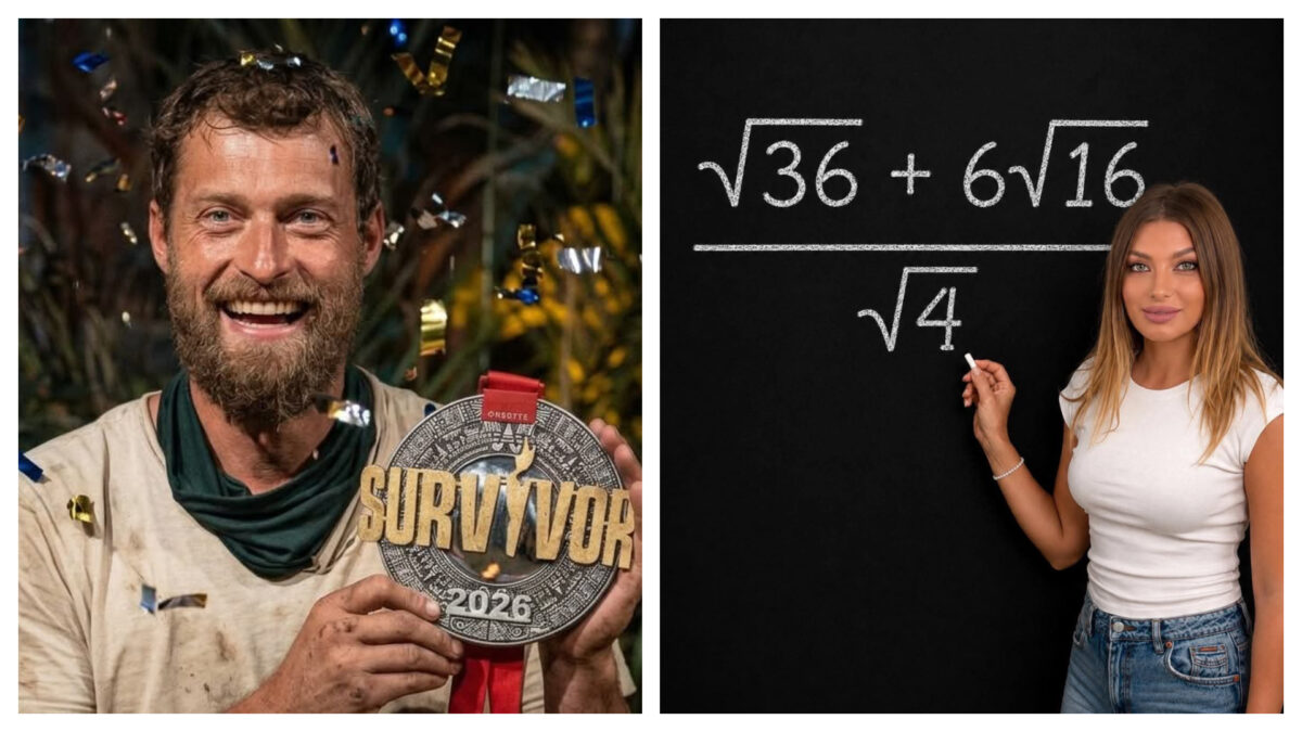 „3×3-4×2=?” Cum a răspuns Gabi Tamaș la întrebarea profesoarei Loredana de la Survivor. Tu știi cât face?