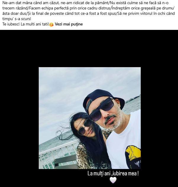 Soția lui Cabron, dedicație de ziua lui de naștere