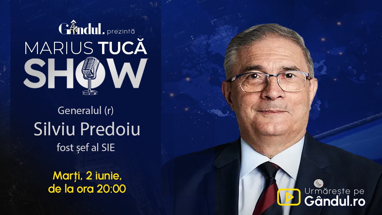 Marius Tucă Show cu Gen (R) Silviu Predoiu