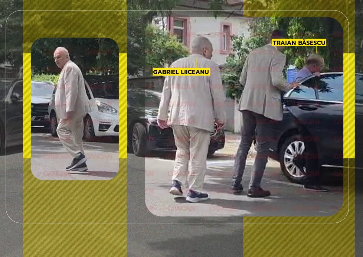 Gabriel Liiceanu i-a “întins” covorul roșu până la portiera Mercedesului. Imagini rare cu Traian Băsescu și celebrul filosof!