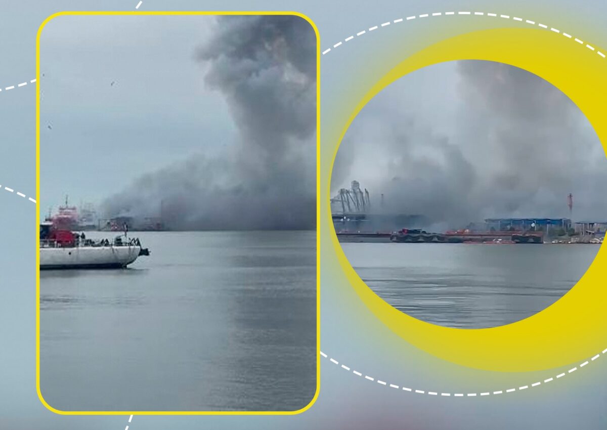 Alertă pe litoralul românesc. O dronă marină a explodat în Portul Constanța