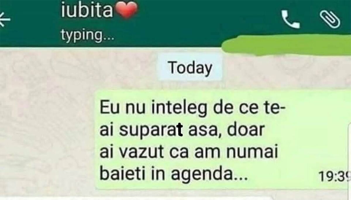 Bancul de weekend | „Eu nu înțeleg de ce te-ai supărat așa”