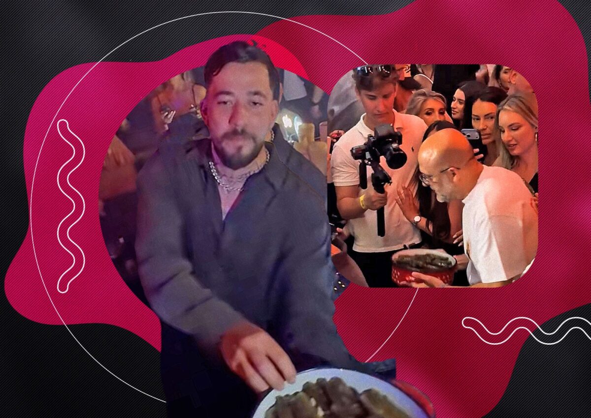 Mahmut Orhan a împărțit sarmale la Nuba! Cel mai viral DJ al momentului a făcut show în Mamaia!