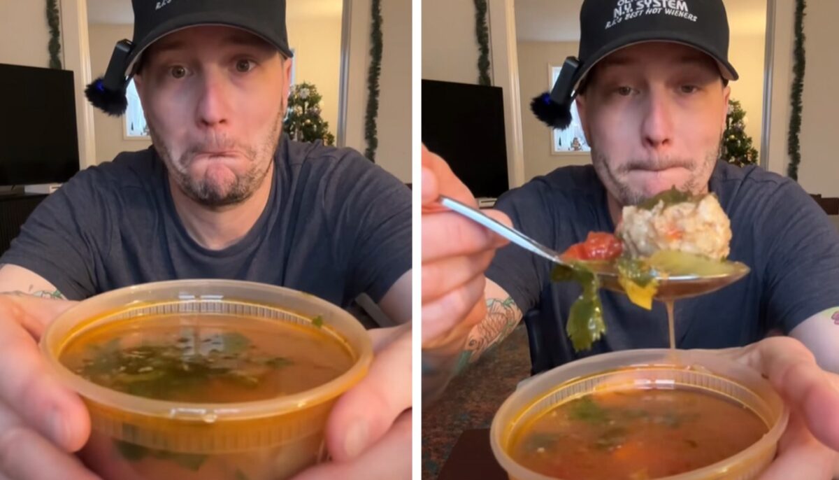 Acest american a găsit un restaurant românesc în cartierul Queens din New York și și-a comandat mâncare pentru acasă. Cum a reacționat după ce a mâncat „corba de perisawayer” (ciorbă de perișoare): „Ăștia au pus chiftele în supă?”