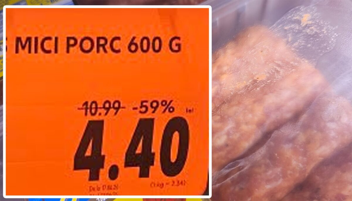 Supermarketul din România cu cei mai ieftini mici. O caserolă de 600g de mititei costă doar 4.40 lei