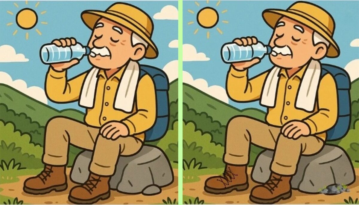 TEST IQ | Aceste două poze par identice, dar nu sunt. Identificați cele 3 diferențe în cel mult 31 de secunde!