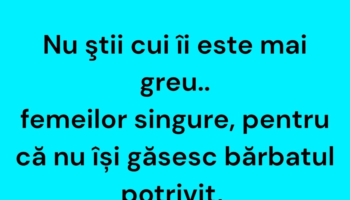 BANCUL ZILEI | Femei singure VS femei căsătorite