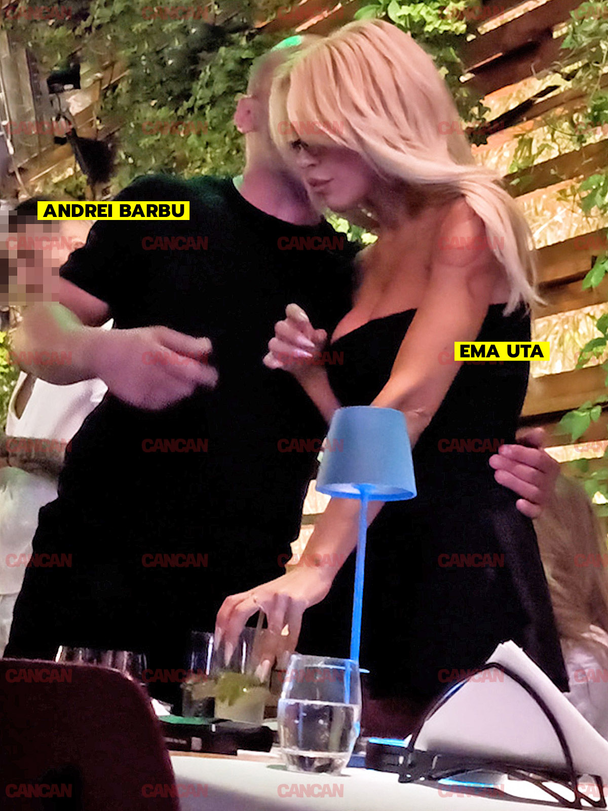 Ema Uta s-a relaxat alături de Andrei Barbu în club 