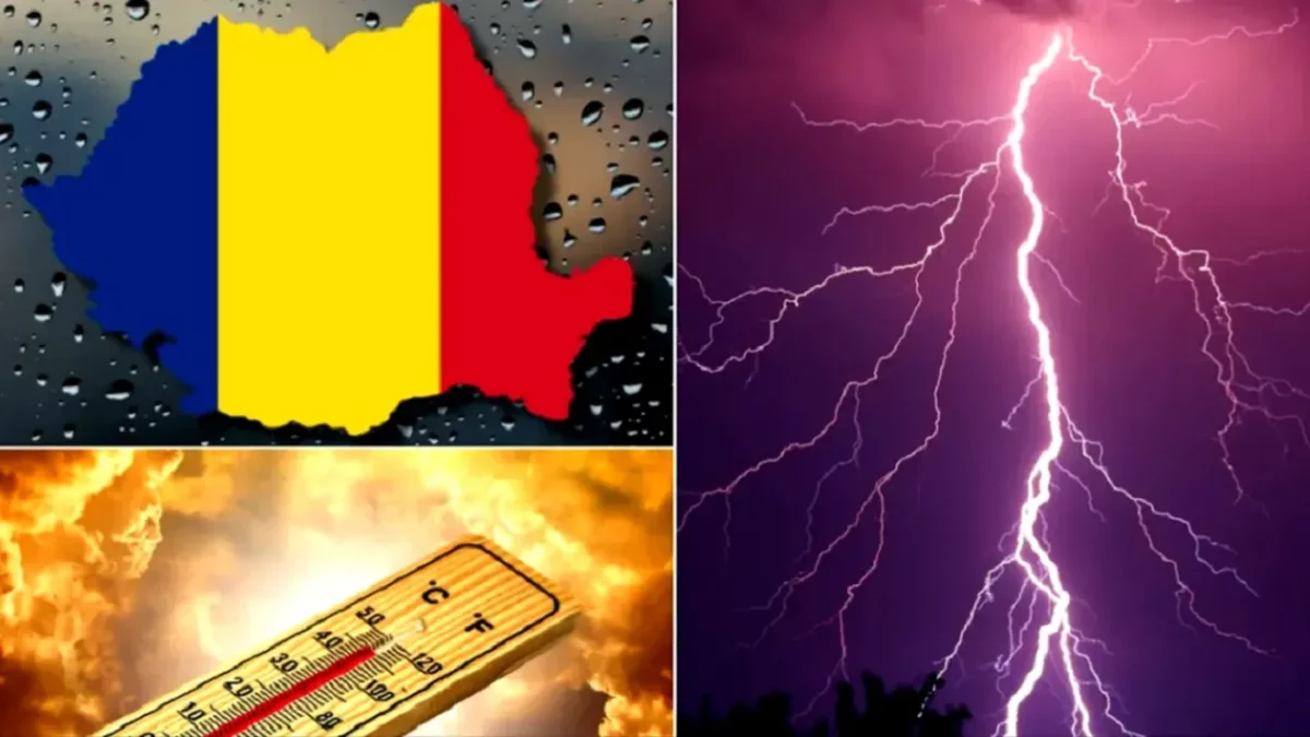 Alertă ANM! Cod galben de instabilitate atmosferică și precipitații abundente. Ce zone sunt afectate